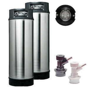 Micro Matic AMER-CK Tapping Kit Oz: 10 Corny Kegs and Liquid Fittings