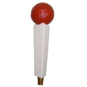 Micro Matic Ball Draft Beer Tap Handle — Chrome Keg Faucet Knob