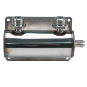 Micro Matic 2837 1/2 Inch Barb Inlet Dual Station Beer Manifold Stainless Steel