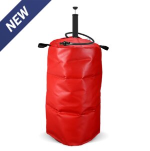 Micro Matic KJ-01-1-4 Keg Jacket 1/4 Keg Red Vinyl Insulation