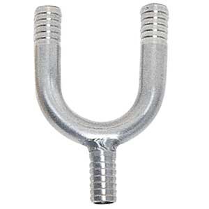 Micro Matic SSY-E2 5/16 Inch Stainless Steel Y Fitting for Draft Beer Systems