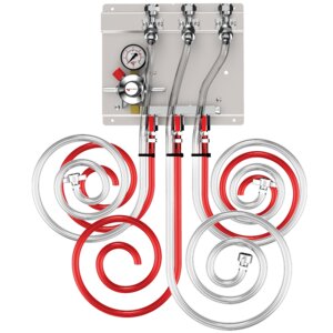 Micro Matic 83315-E-PP Pressure Regulator with Jumper Lines