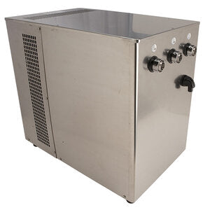 Micro Matic H2O-500 14-1/2 Inch Counter Mount Water Dispenser Stainless Steel with Sparkling and Still Water