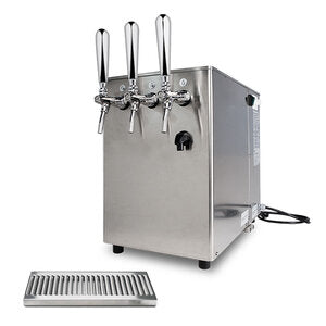 Countertop Carbonated Water Dispenser – 3 Faucets
