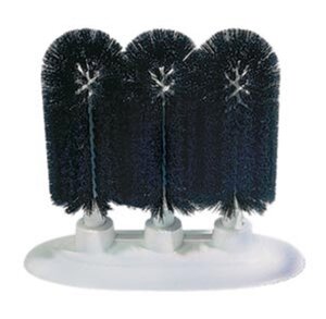 Micro Matic MP-028 8 Inch Heavy Duty Beer Glass Washing Brush with Polyester