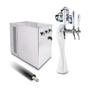 Micro Matic H2O-UCM-M-KIT 13-1/4 Inch Undercounter Water Dispenser Stainless Steel with Magic Tower