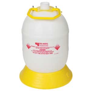 Micro Matic M801316KS 3.9 Gallon Cleaning Bottle Food Grade Plastic with Ergonomic Design