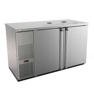Micro Matic MDD58S-E-LT 59 Inch Draft Beer Cooler with Digital Thermostat