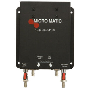 Micro Matic MM200-60-40 Gas Blender Wall Mount Dual Blending Panel