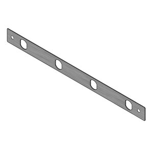 Micro Matic DP-WM-MS4-3 11-3/4 Inch SpinStop D-Strip with 4 Shank Holes