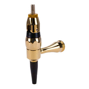 Micro Matic JESF-3 Draft Beer Faucet  Brass Plated Stainless Steel Body