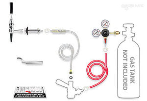 Stout Beer Door Kegerator Conversion Kit