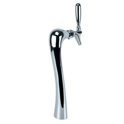 Micro Matic A-G5-1-C-G 4 Inch Glycol Cooled Draft Tower with Chrome Finish