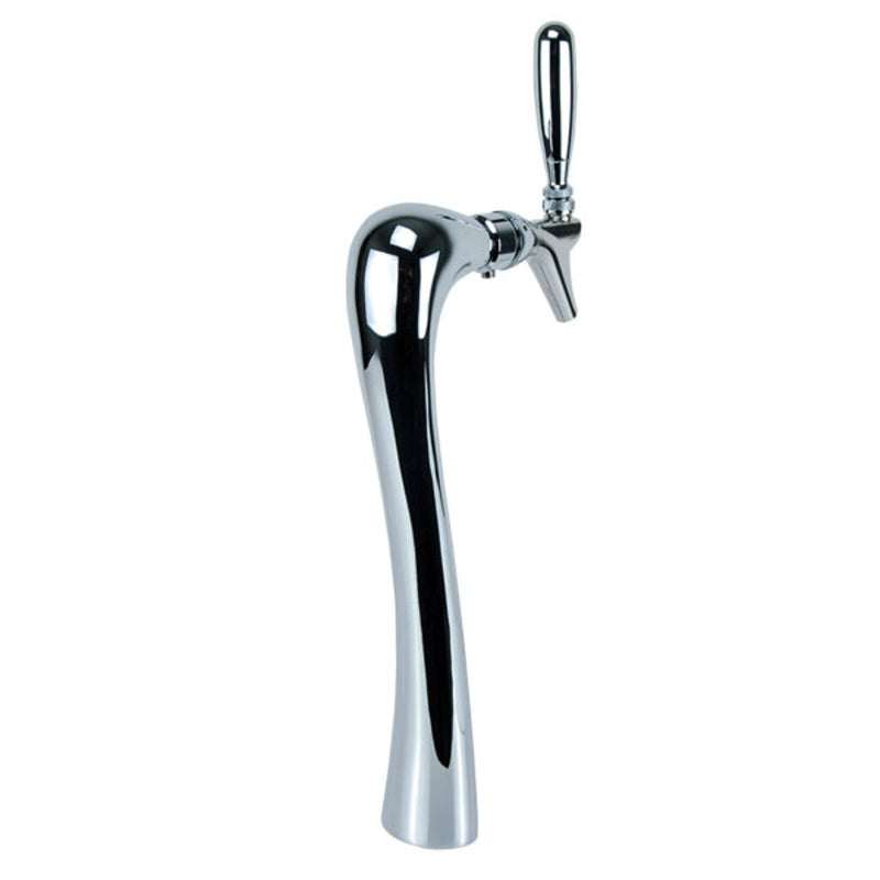 Micro Matic A-G5-1-C-G 4 Inch Glycol Cooled Draft Tower with Chrome Finish