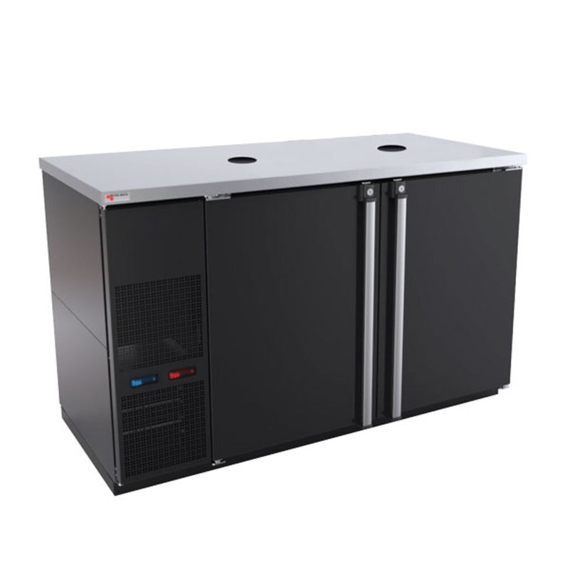 Micro Matic MBB58BC-E 59 Inch Draft Beer Cooler Electric Dual Temperature