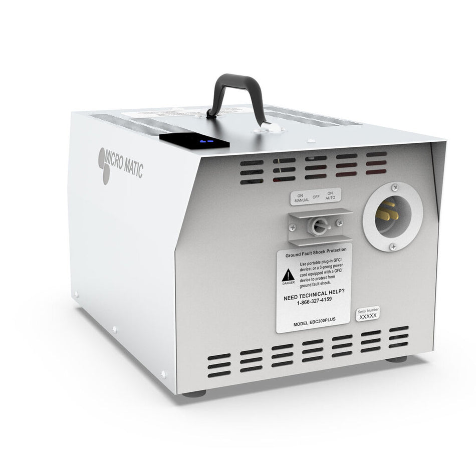Micro Matic EBC300PLUS Re-circulating Electric Pump 115V with Manual Bypass Valve