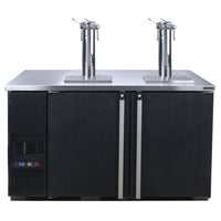 Micro Matic MDD58W-E-A 59 Inch Dual Temperature Wine Cooler Dispenser