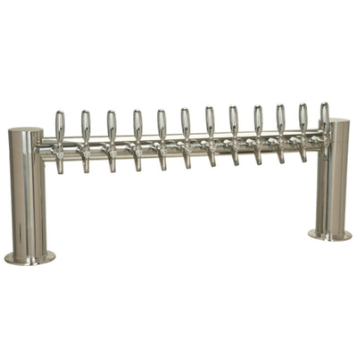 Micro Matic METRO-H-12PSSKR 44 Inch Glycol Cooled Draft Beer Tower Countertop