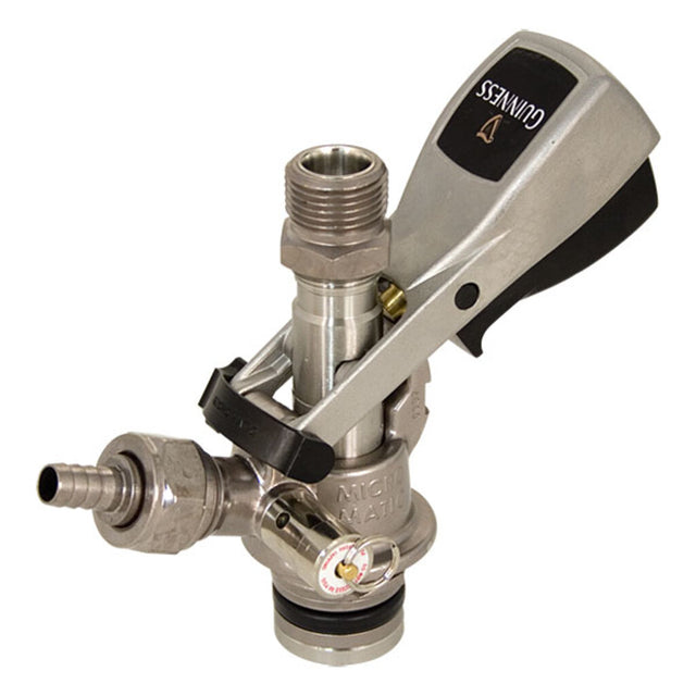 Guinness Genuine Keg Coupler Tap - U System - Ergo Lever Handle