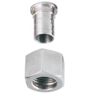 Micro Matic P709-88 Drain Nipple and Nut for 1/2 Inch ID Hose Fitting