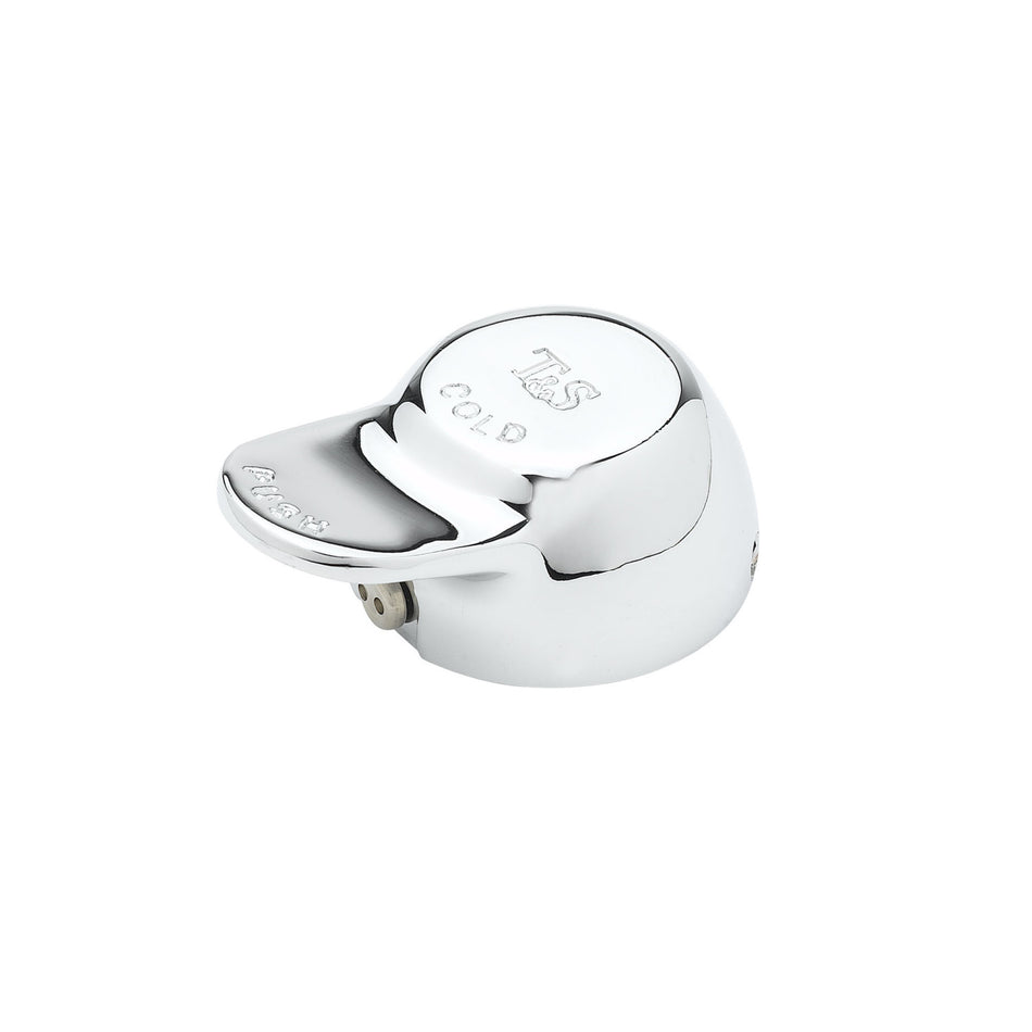 T&S Brass PA-C Metering Pivot-Action Handle - Cold (Blue)
