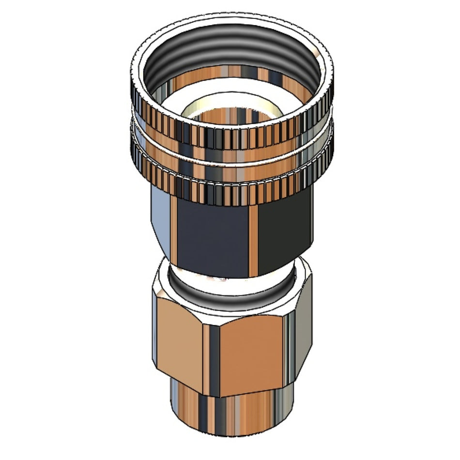 T&S Brass PG-0001 Pet Grooming Adapter - 3/4" Garden Hose