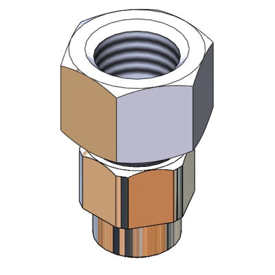 T&S Brass PG-0003 Pet Grooming Adapter - 1/2" NPT