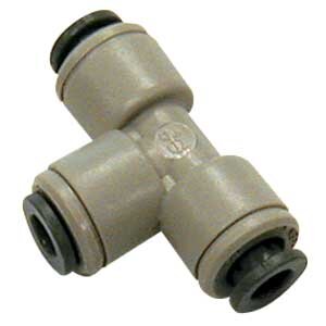 Micro Matic PI0208S 1/4 Inch OD John Guest Equal Tee Tubing Hose Fitting