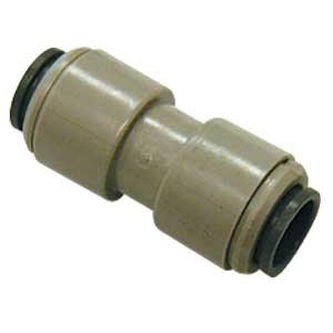 Micro Matic PI0408S 1/4 Inch John Guest Equal Straight Connector Tubing Fitting