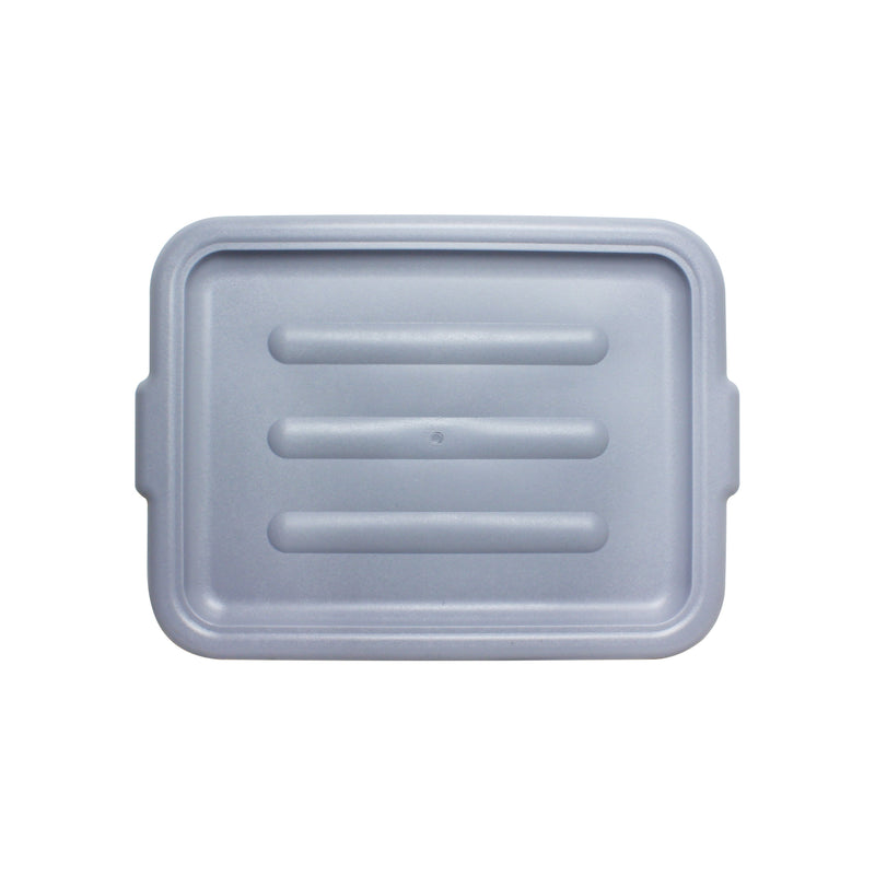 Thunder Group PLBTC001G Bus Box Cover Stackable NSF High-density Polyethylene Gray