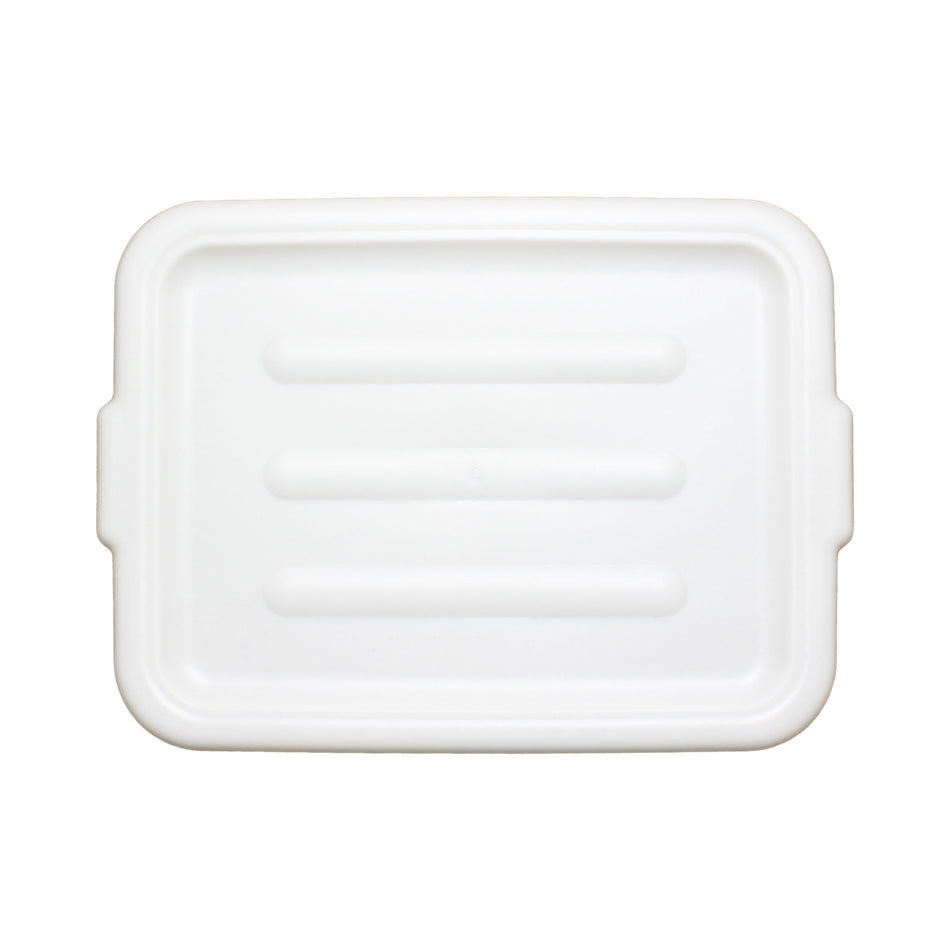 21-1/2" x 16" x 1", Lid for PLBT005W & PLBT007W, White Color, High-Density Polyethylene, Freezer Safe, No Dishwashing, No Microwave