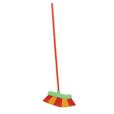 Thunder Group PLSP002 Lobby Broom 4-color Pattern Polypropylene Bristles