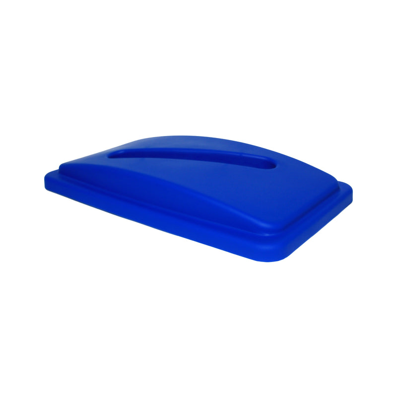 Thunder Group PLTC023RP Recycling Container Lid Plastic Rectangular Blue for Paper