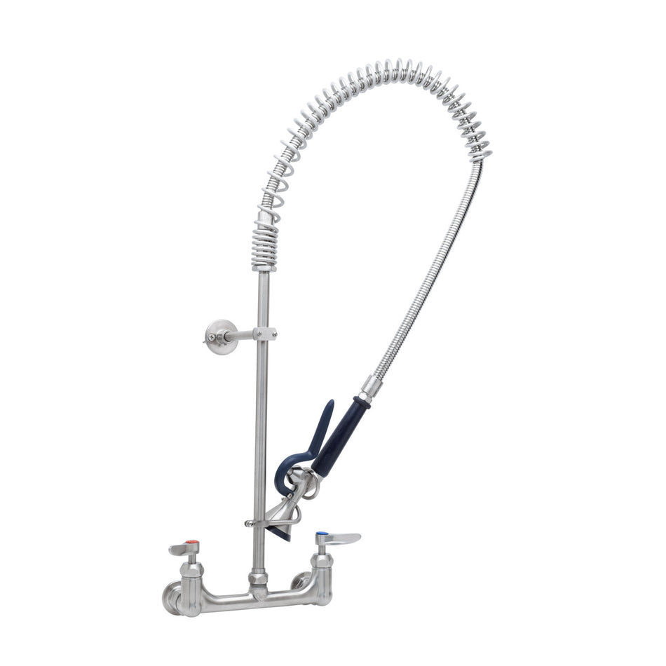 EverSteel PRU w/ 8" Wall Mount SS Mixing Faucet, Quarter-Turn SS Cerama Cartridges w/ Check Valves, SS Lever Handles, S-0107-Y & 1/2"NPT Female Inlets