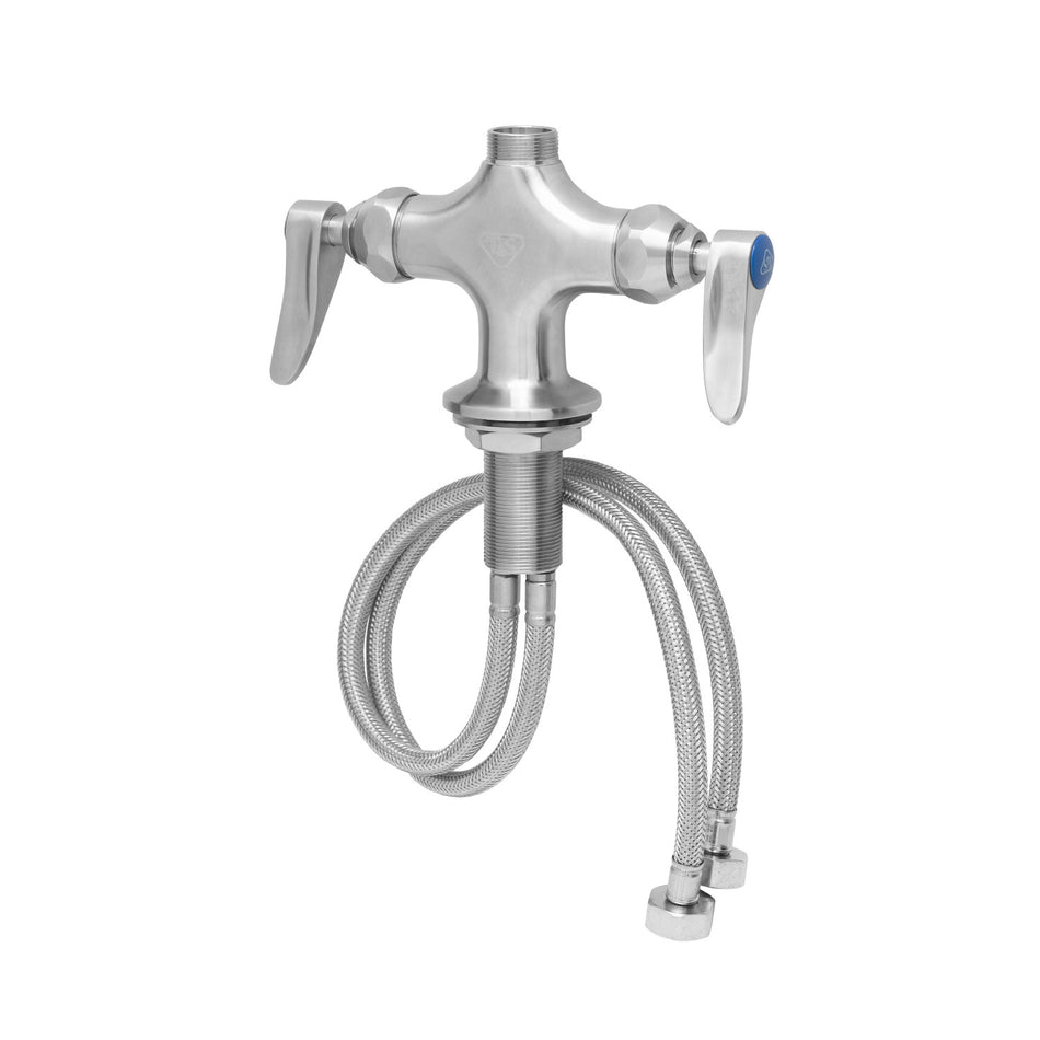 T&S S-0200-LN Deck Mount Faucet Less Nozzle, Single Hole Base