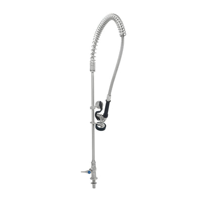T&S Brass S-2285-CR-B Single Temperature Deck Mount Pre-Rinse Unit - Cerama Cartridge & Stainless Steel