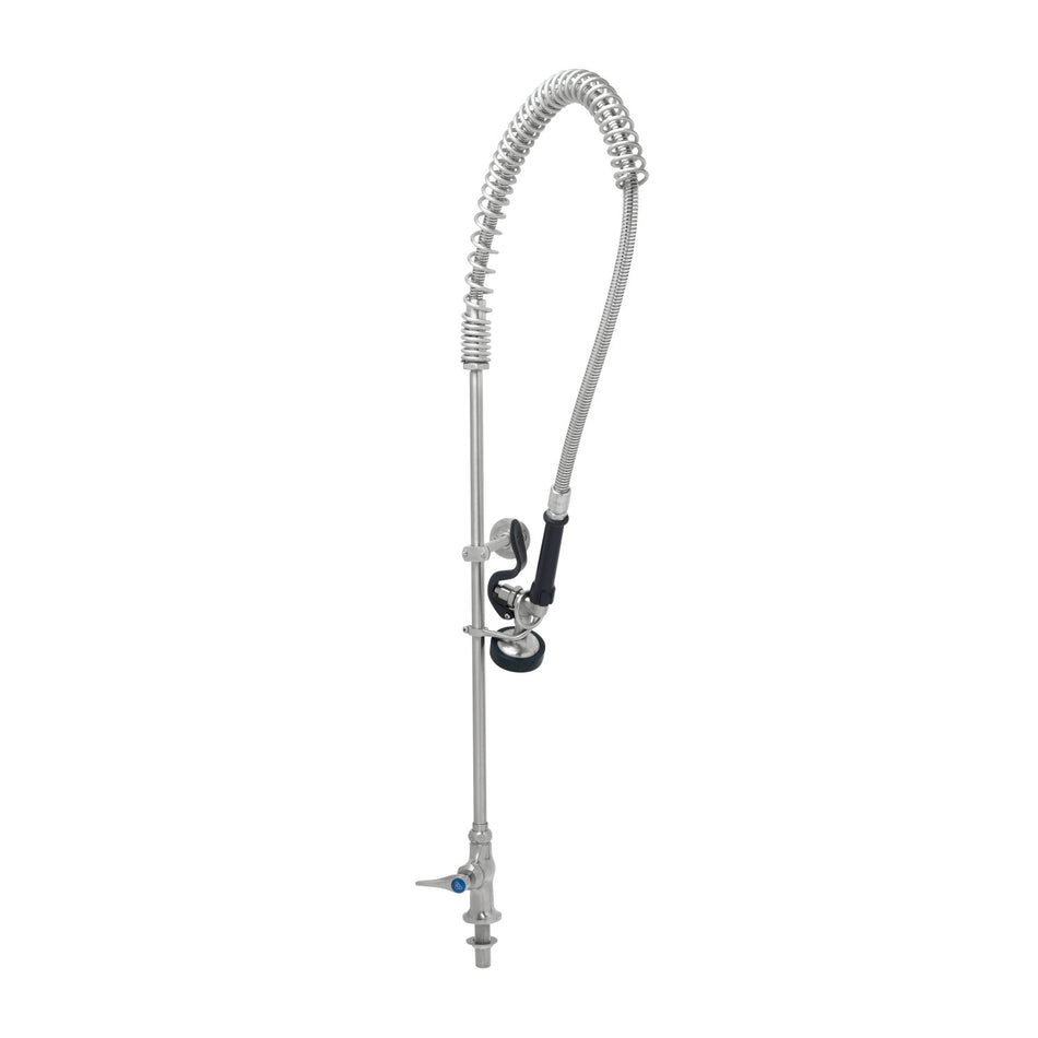 T&S Brass S-2285-CR-B Single Temperature Deck Mount Pre-Rinse Unit - Cerama Cartridge & Stainless Steel