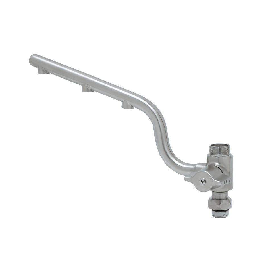 T&S Brass S-U12-KIT 10" Stainless Steel UltraRinse Sprayer Arm - 1.5 GPM for 12" Swing Nozzle