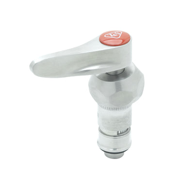 T&S Brass S012446-30NS RTC Stainless Steel Cerama Cartridge Assembly - Red Index & Handle