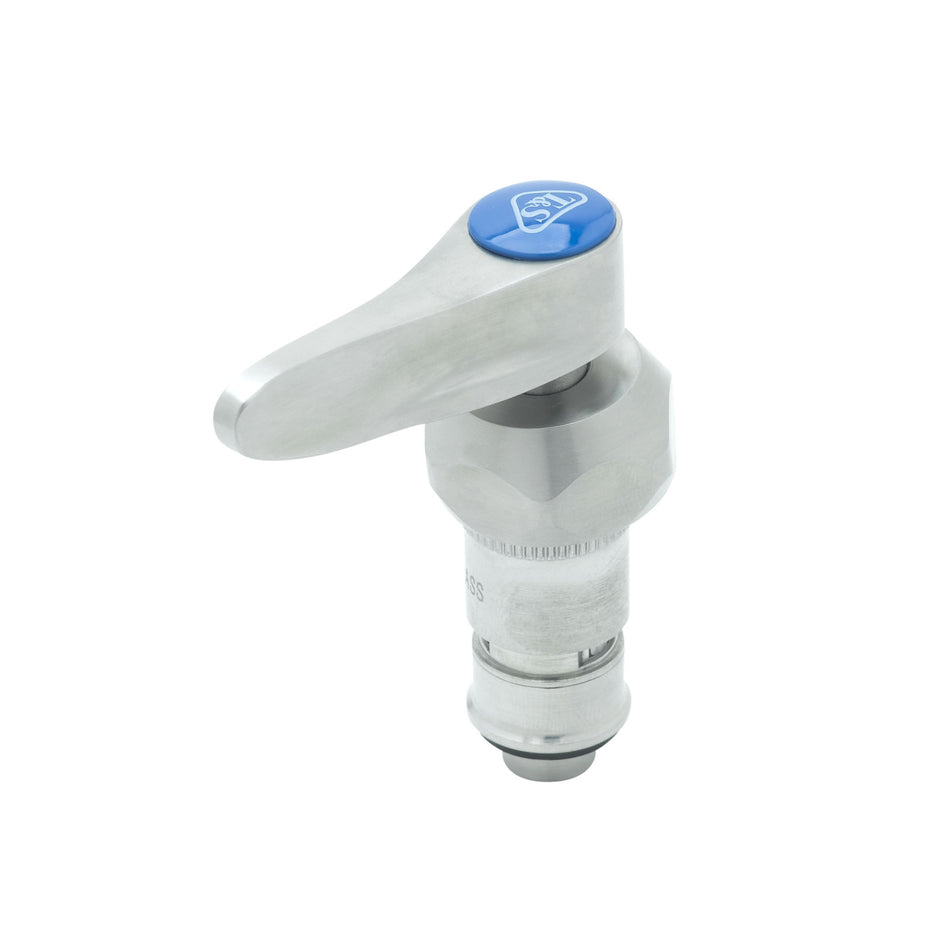 T&S Brass S012447-30NS LTC Stainless Steel Cerama Cartridge Assembly - Blue Index & Handle