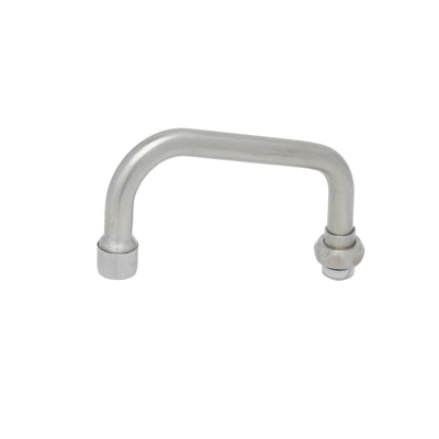 T&S Brass S059X-V20 6" Stainless Steel Swing Nozzle - 2.0 GPM Vandal-Resistant Aerator