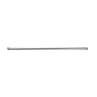 T&S Brass S078X 8" Stainless Steel Riser - 3/8" NPT Male Threads