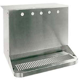 Micro Matic SB520 22 Inch Draft Beer Dispenser Underbar With Drip Tray Stainless Steel