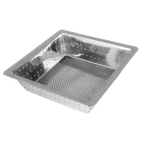 Thunder Group 10" Floor Drain Strainer - Square Stainless Steel Grid