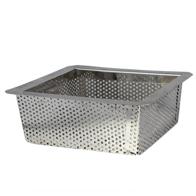 Thunder Group SLFDS385 8-1/2 Inch Square Floor Drain Strainer with Stainless Steel