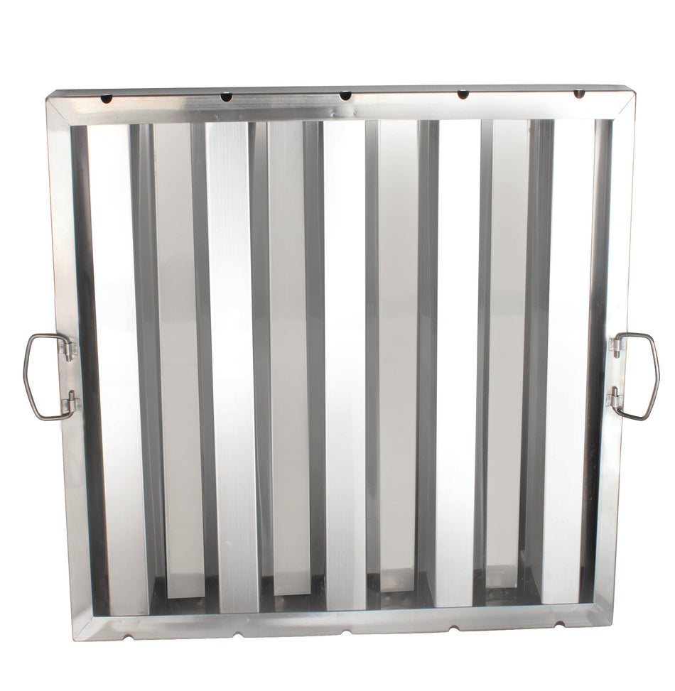 20" x 20" x 1-1/2", Hood Filter, Stainless Steel, Dishwasher Safe, Easy to clean with Detergent and Water