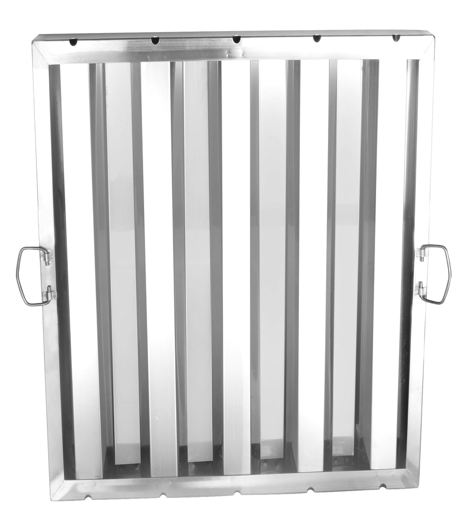 20" x 25" x 1-1/2", Hood Filter, Stainless Steel, Dishwasher Safe, Easy to clean with Detergent and Water