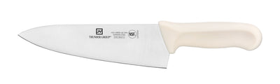 Thunder Group SLKF409WT 8 Inch Blade Chef Knife with White Polypropylene Handle