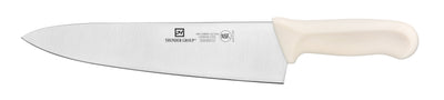 Thunder Group SLKF411WT 10 Inch Blade Chef Knife White Polypropylene Handles