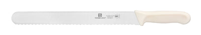 Thunder Group SLKF418WT 12 Inch Wavy Edge Knife German Steel White Polypropylene